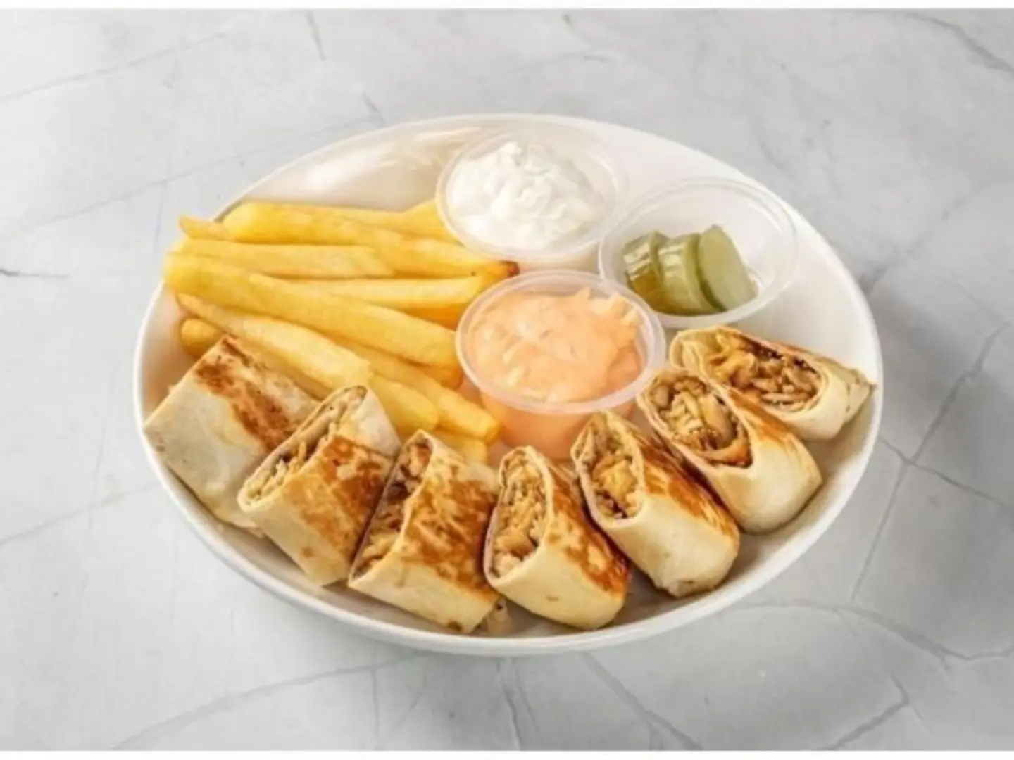 Arabic Plate With Cheese