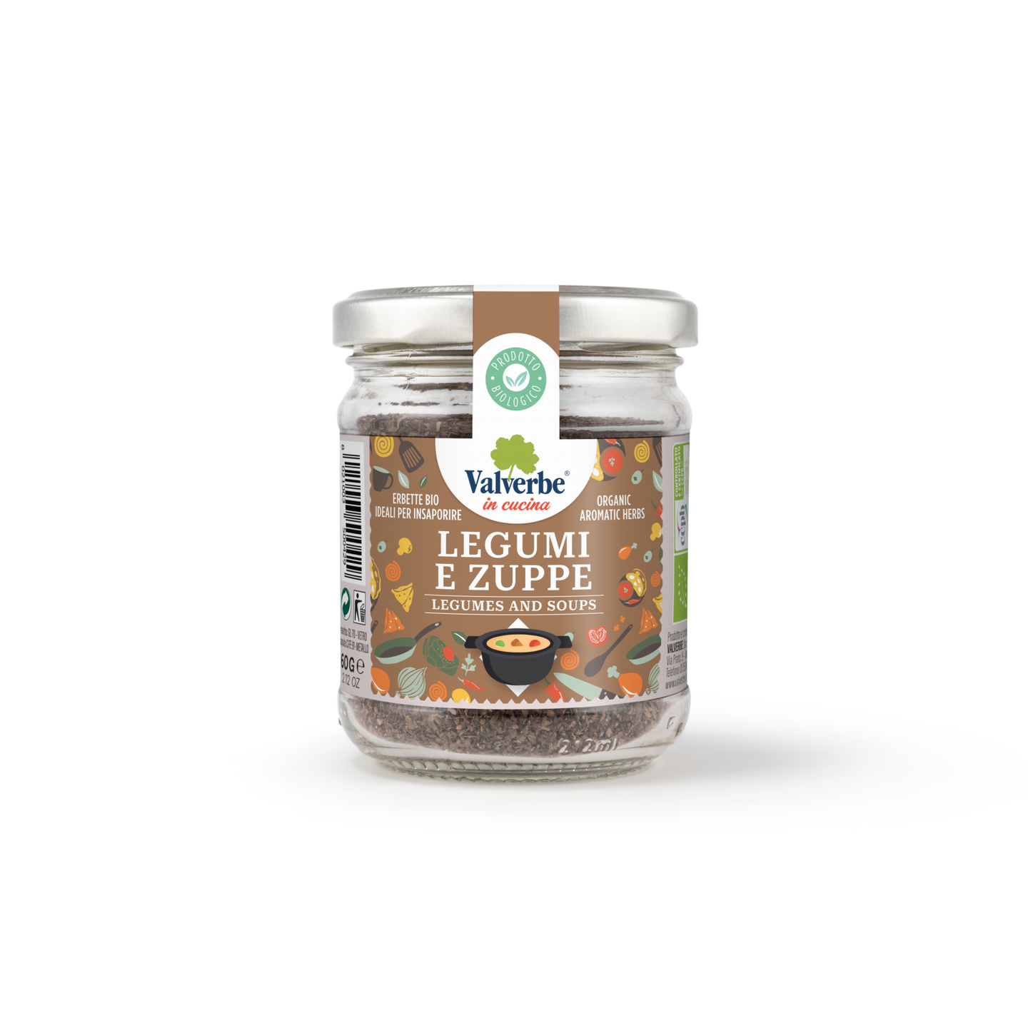 Valverbe Herbs For Legumes & Soups Organic 60g.