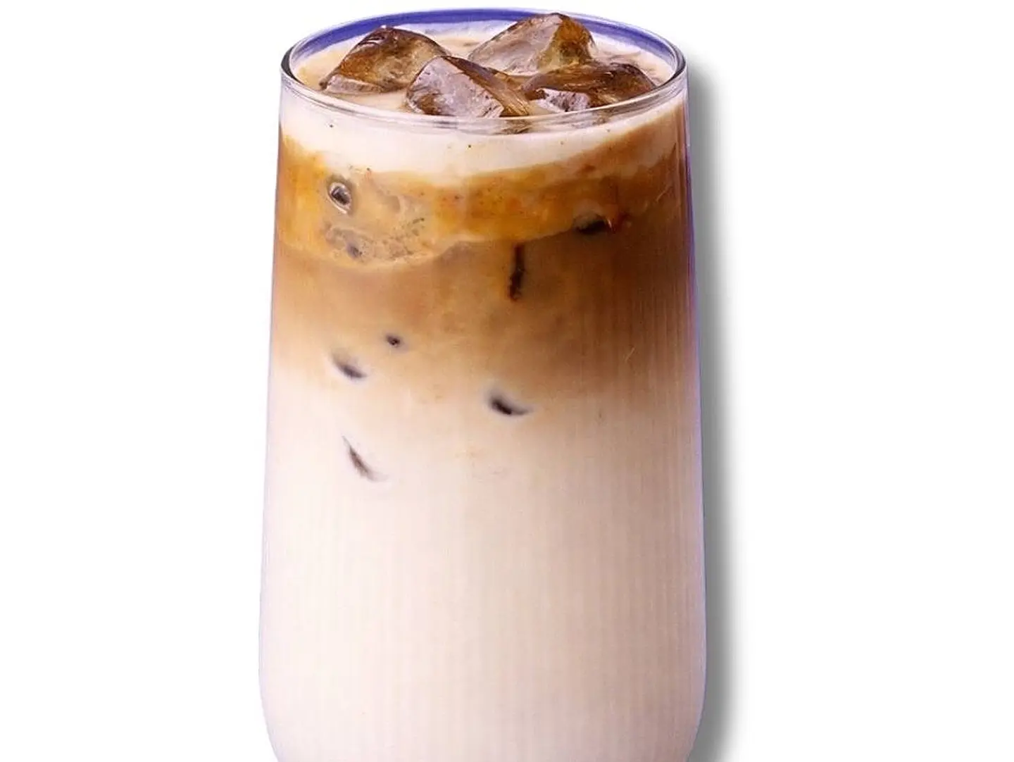 لاتيه شوكولاتة بيضاء بارد