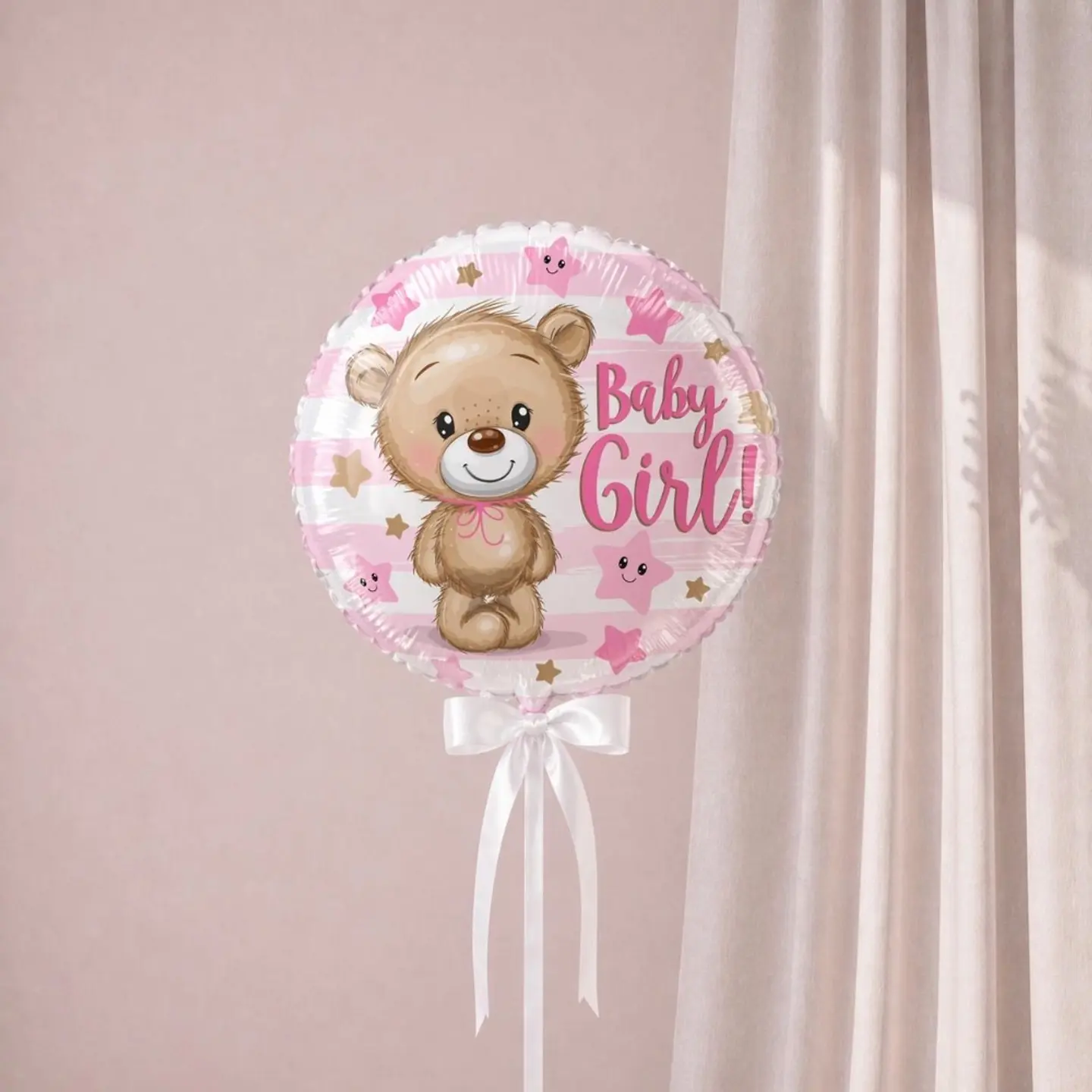 بالون المولودة بنت