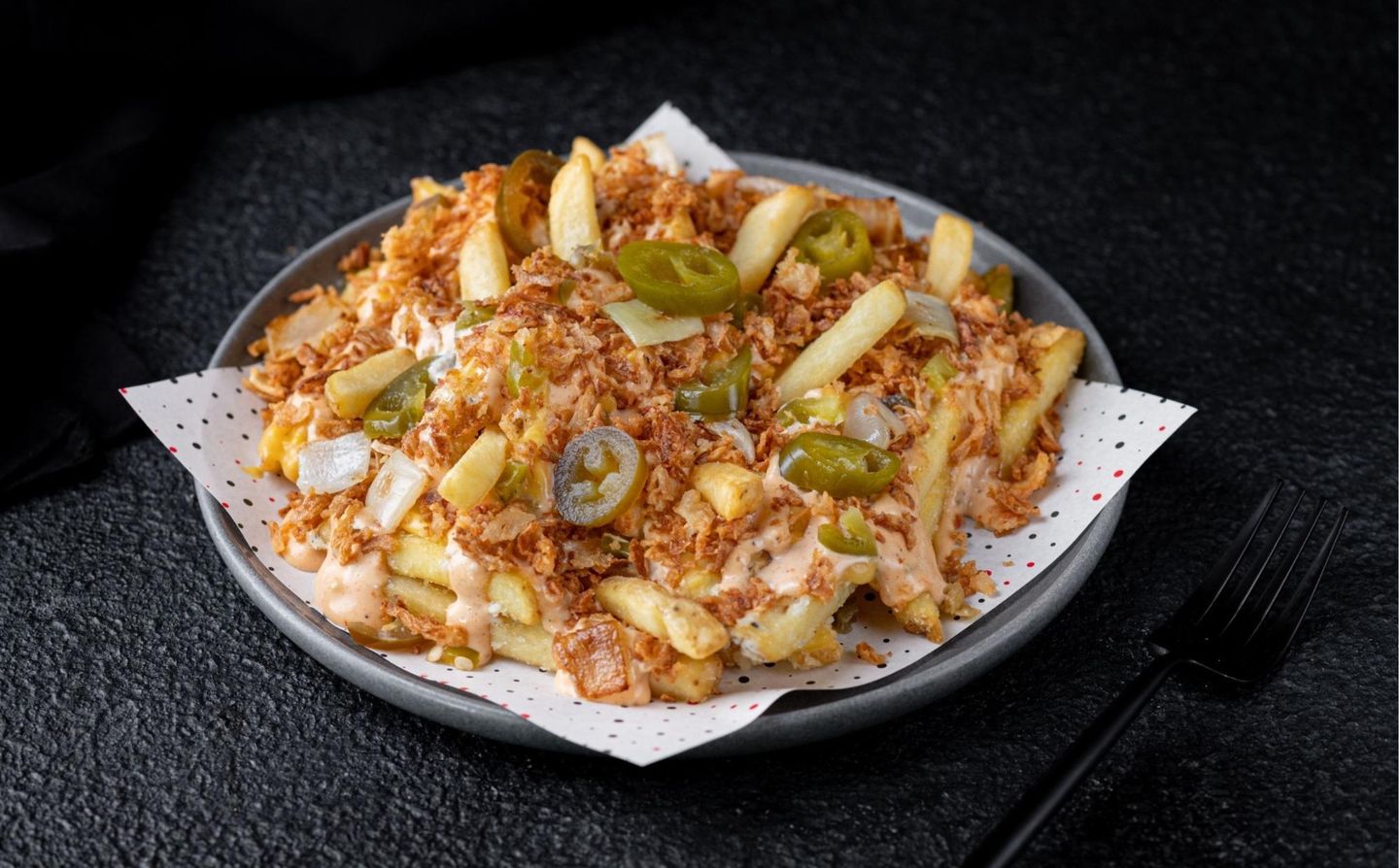 Broast Chicken Tender Loaded Fries