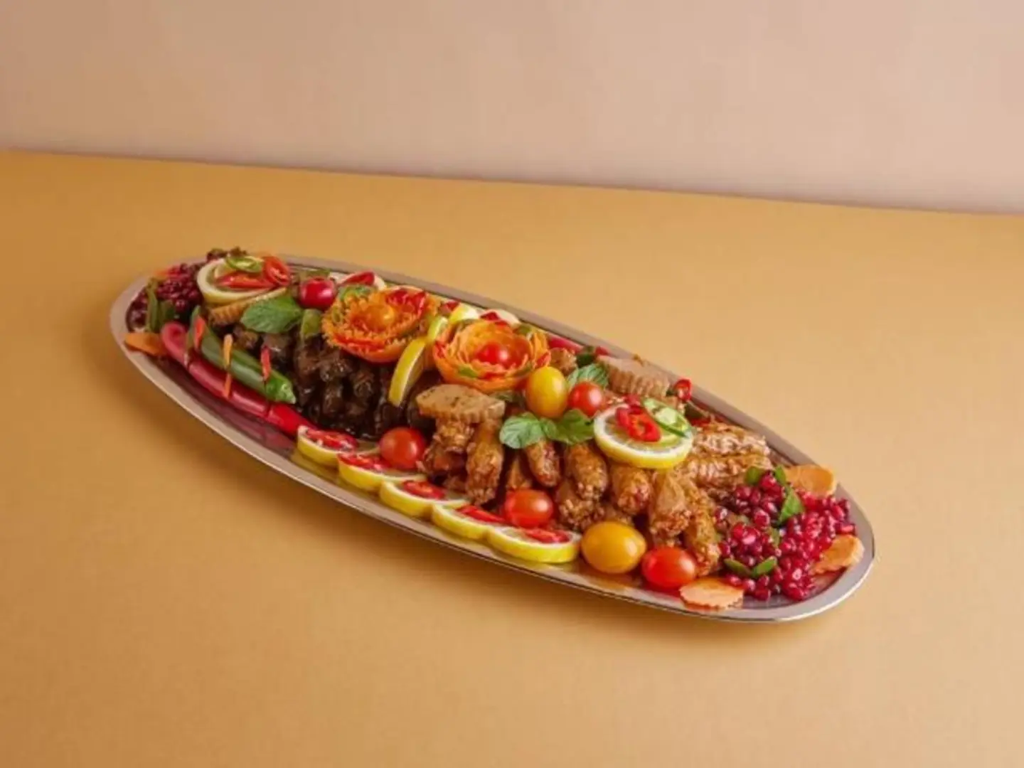 ملفوف وورق عنب وفطائر صغير