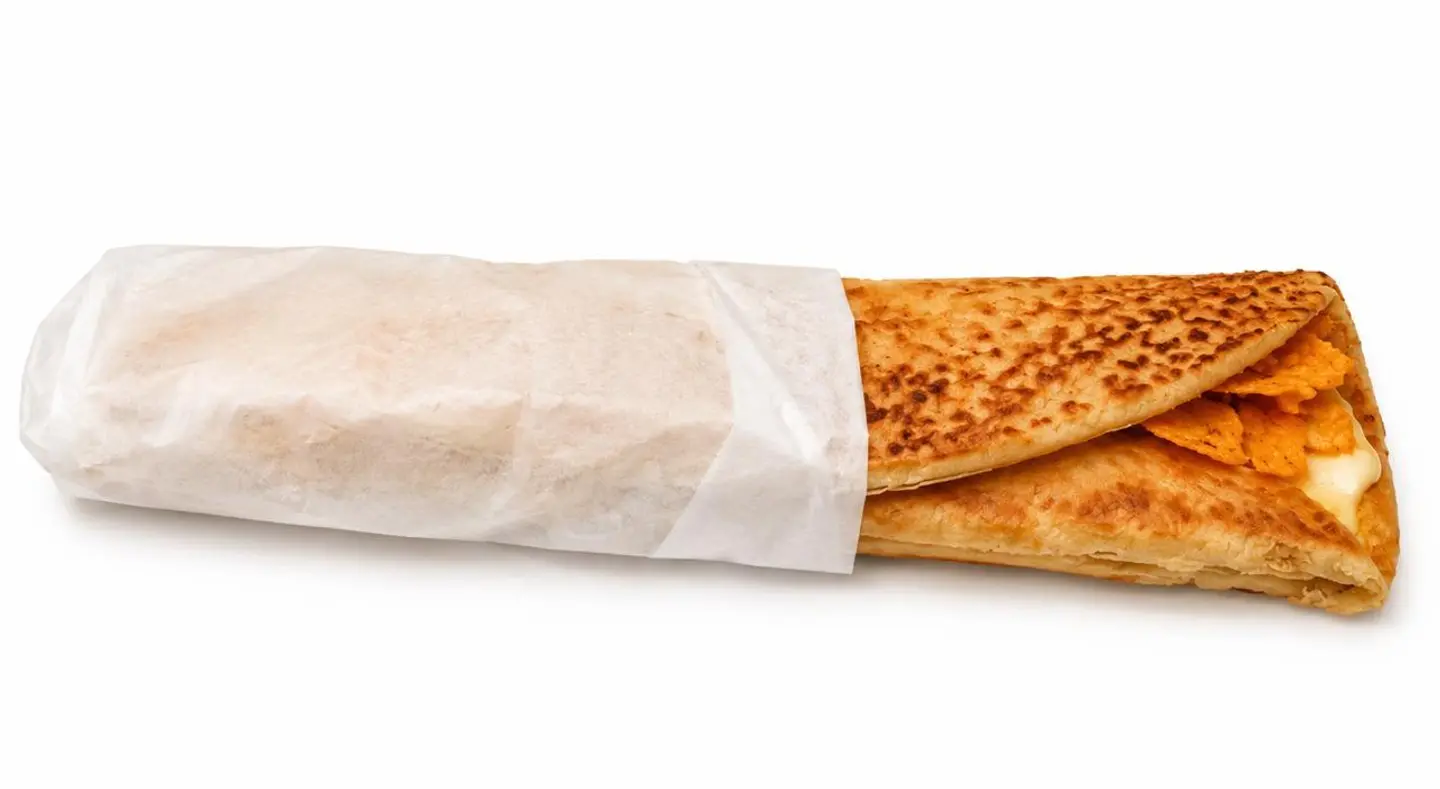 Cheese And Oman Chips Chapati