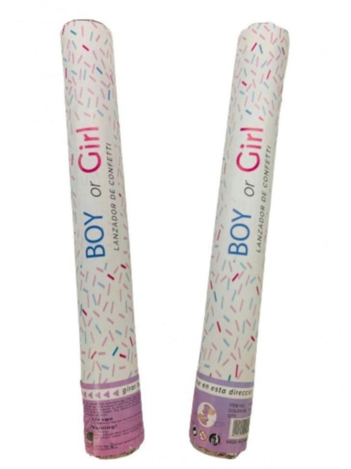Paper Cannon Gender Reveal