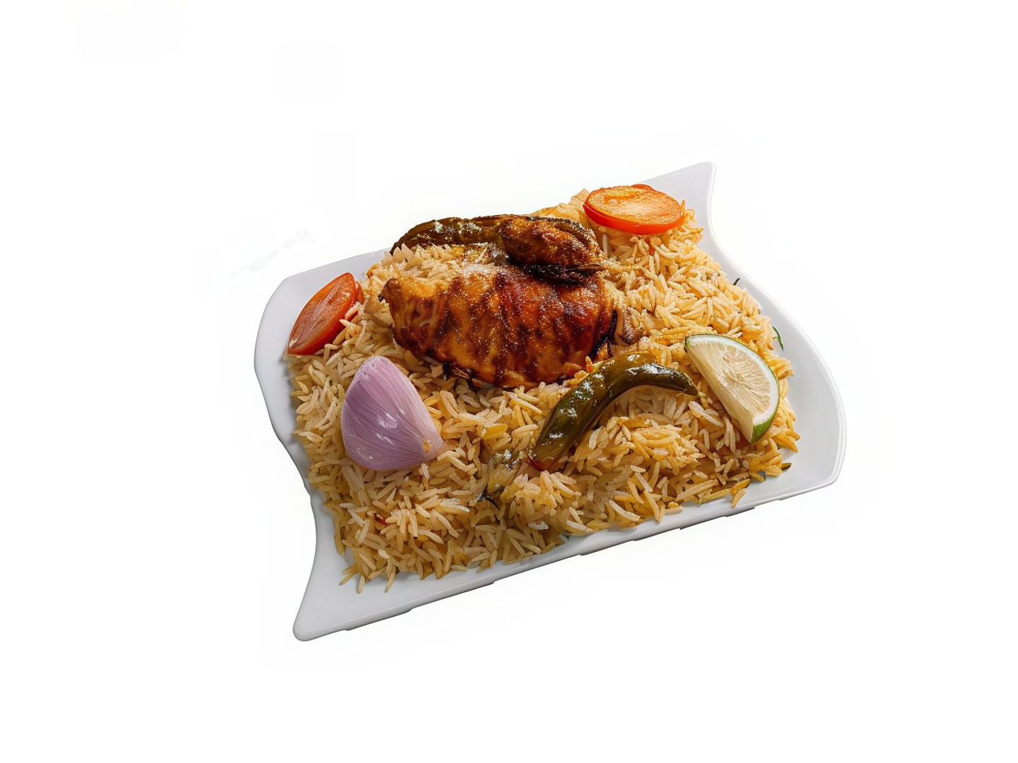 For One Person With Kabsa Rice