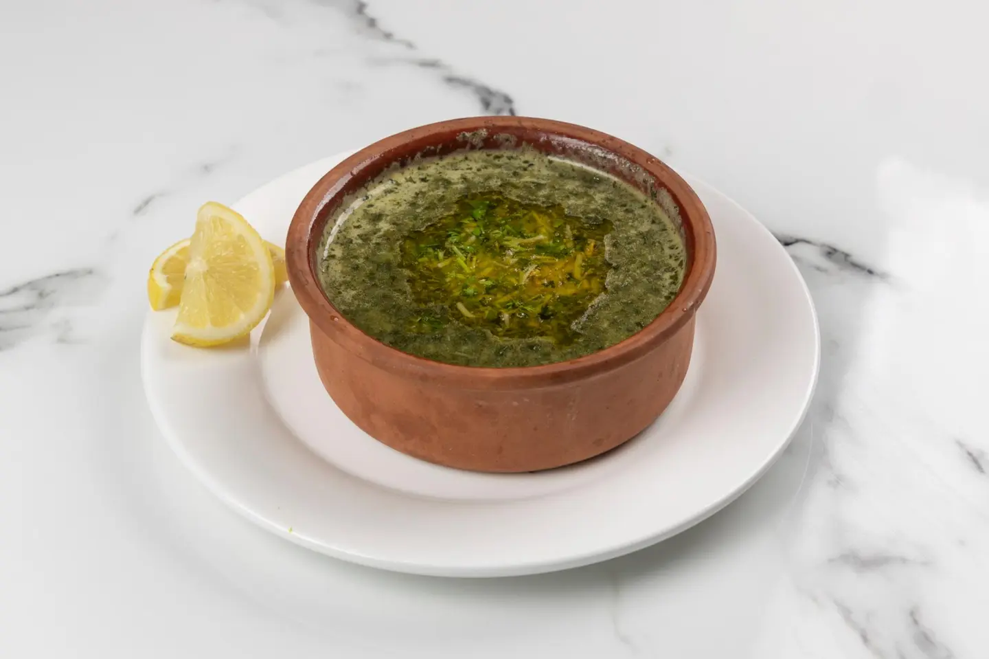 ملوخية بالجمبري