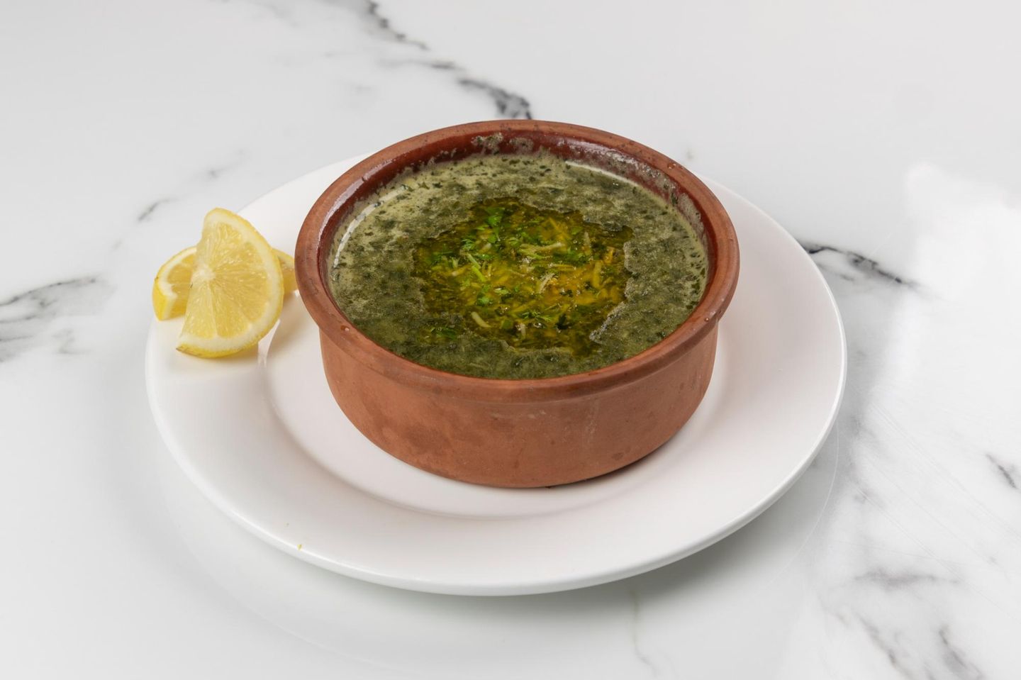 ملوخية بالجمبري