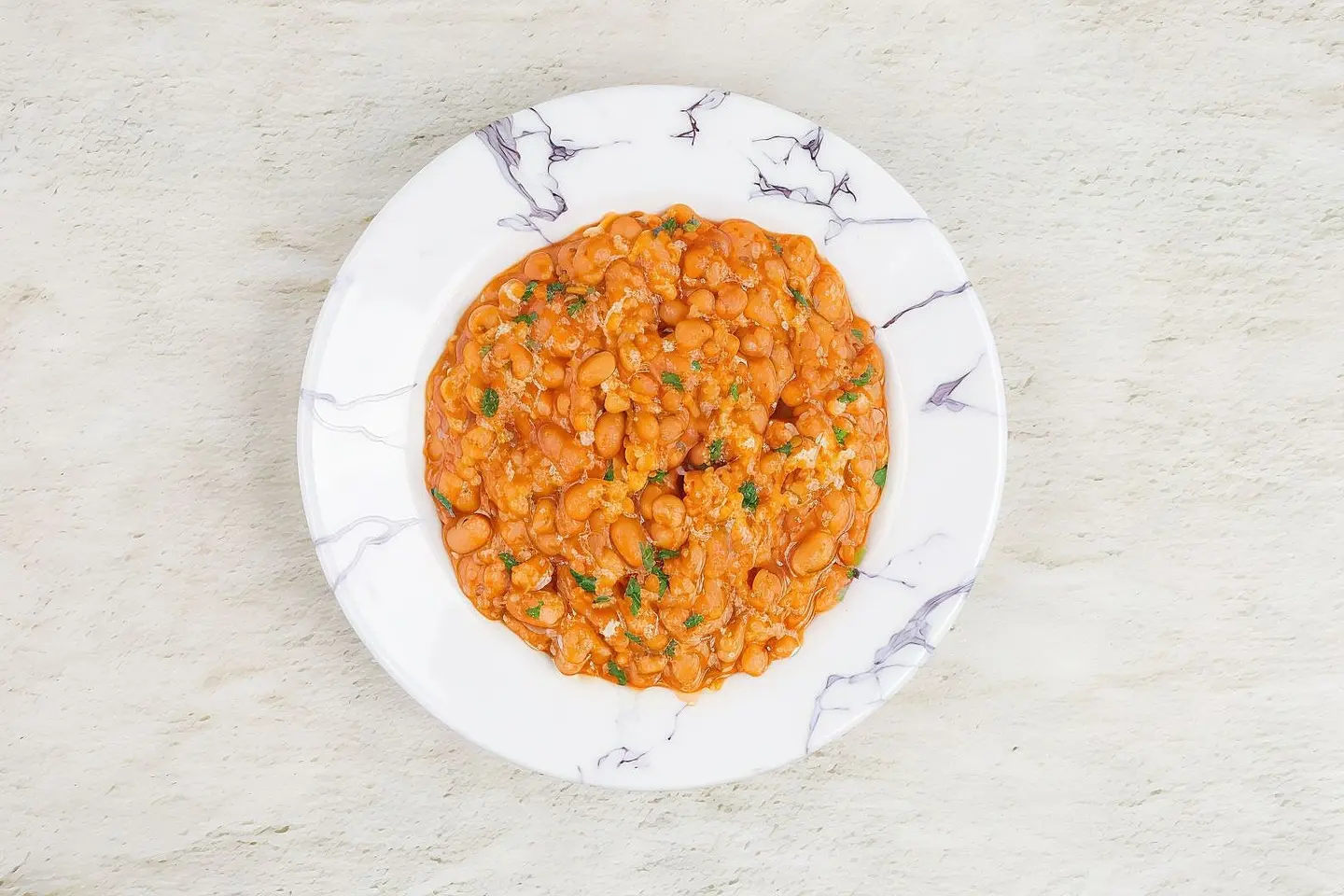 Beans With Eggs