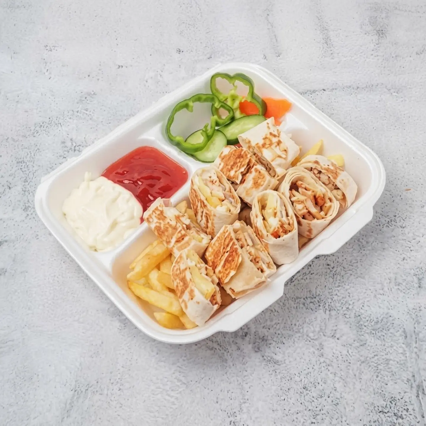 Arabic Shawarma Dish