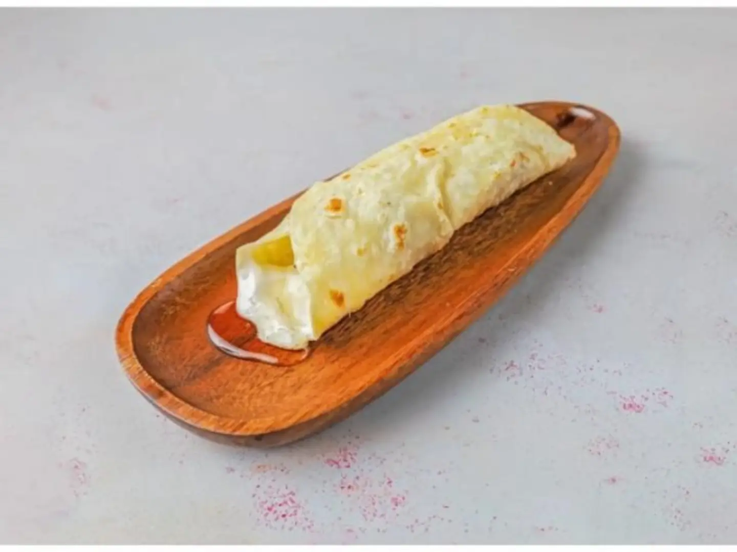 Labneh And Honey Chapati