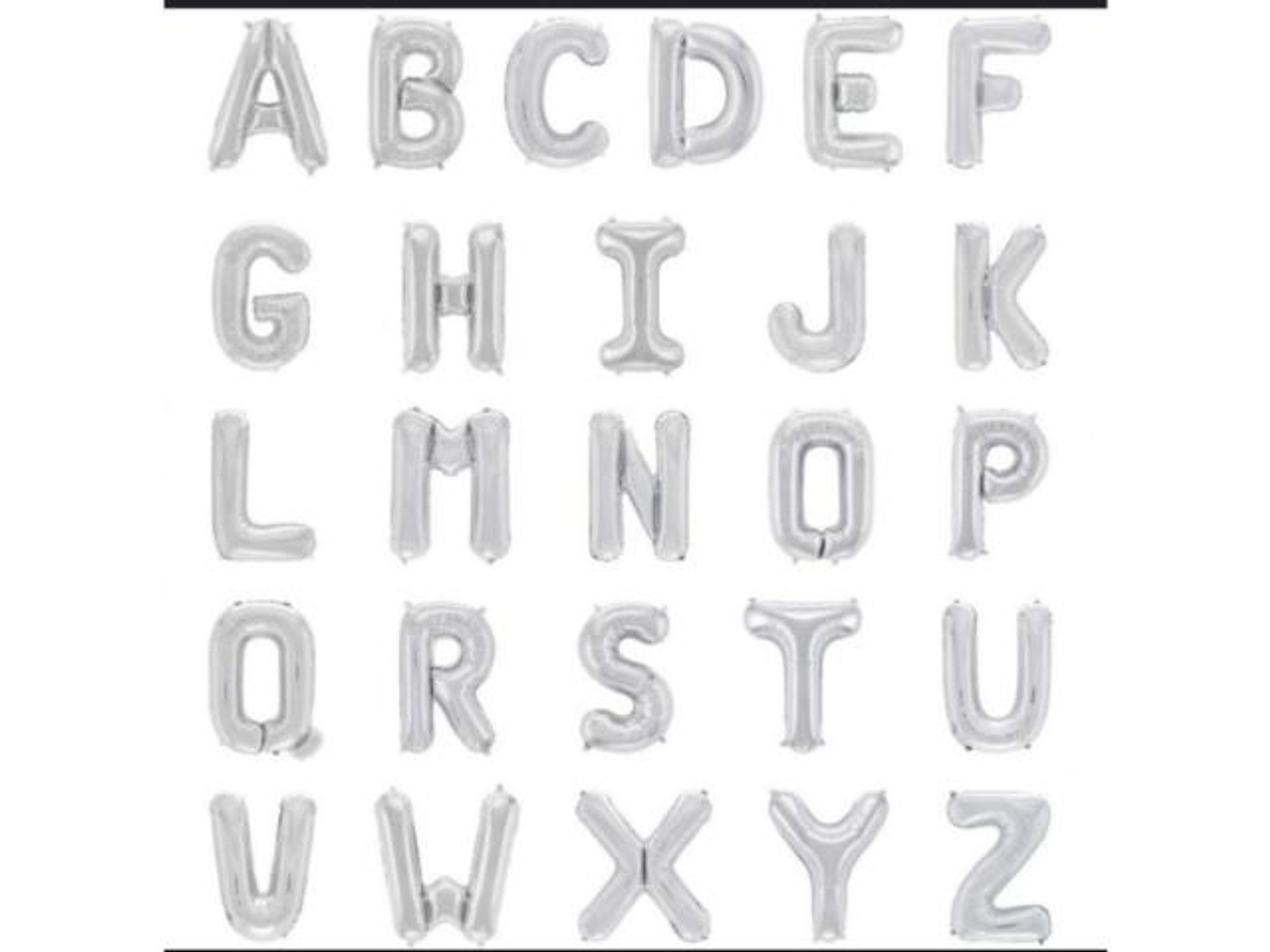 حروف هيليوم فضي