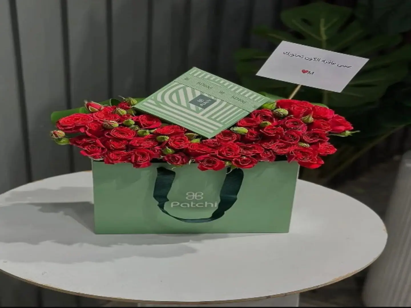 تنسيق ورد مع شوكلاتة باتشي 24