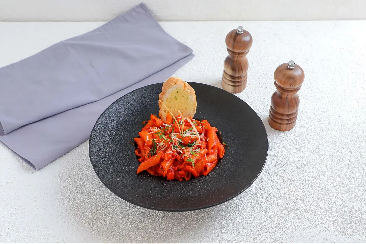Shrimp Penne Arrabbiata