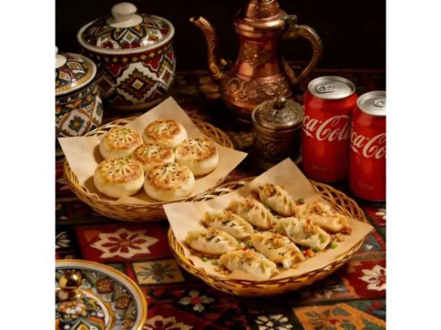 الباو المقلي والدمبلينغ دبل كومبو