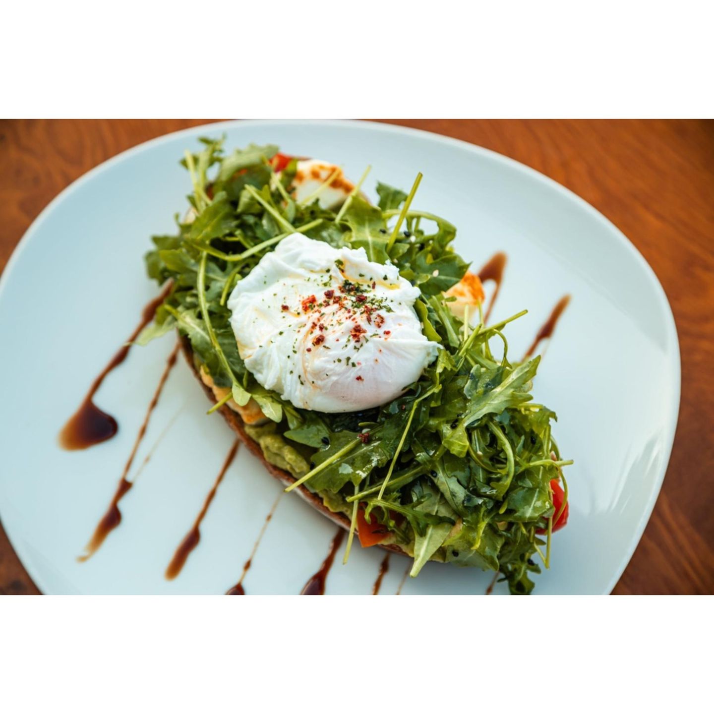 Avocado And Halloumi Sandwich