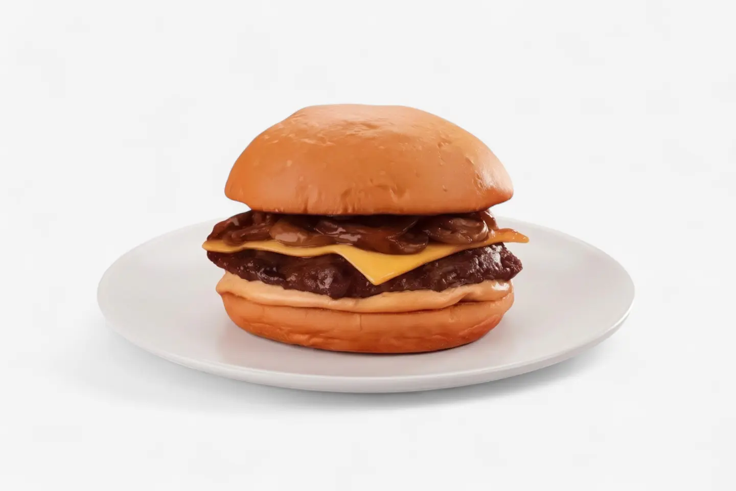 Mushroom Beef Burger