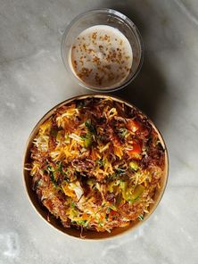 حيدر أباد غوشت برياني