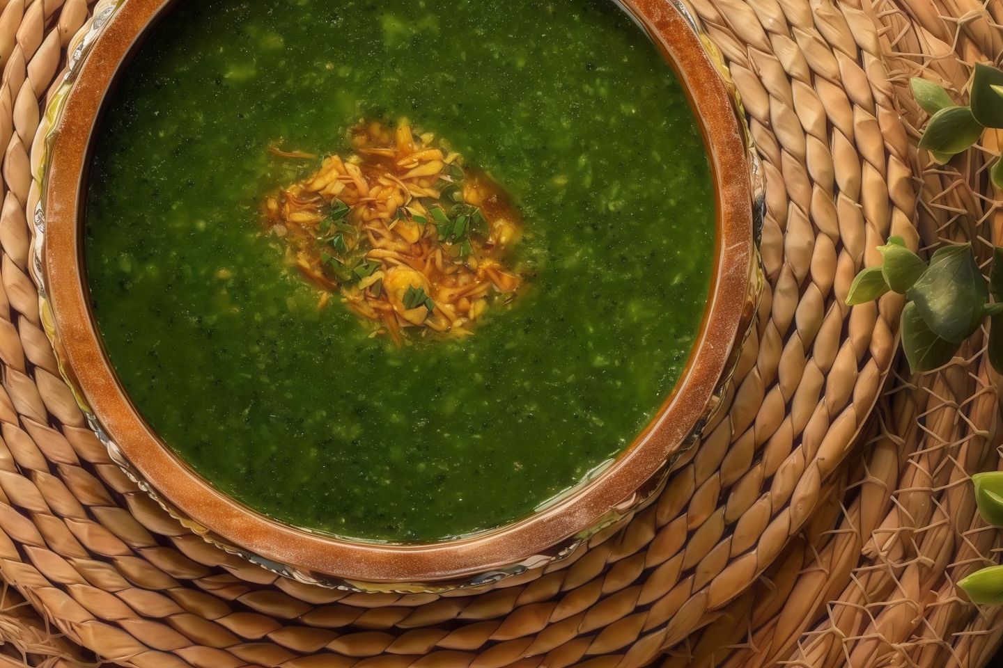 Mulukhiyah With Shrimp