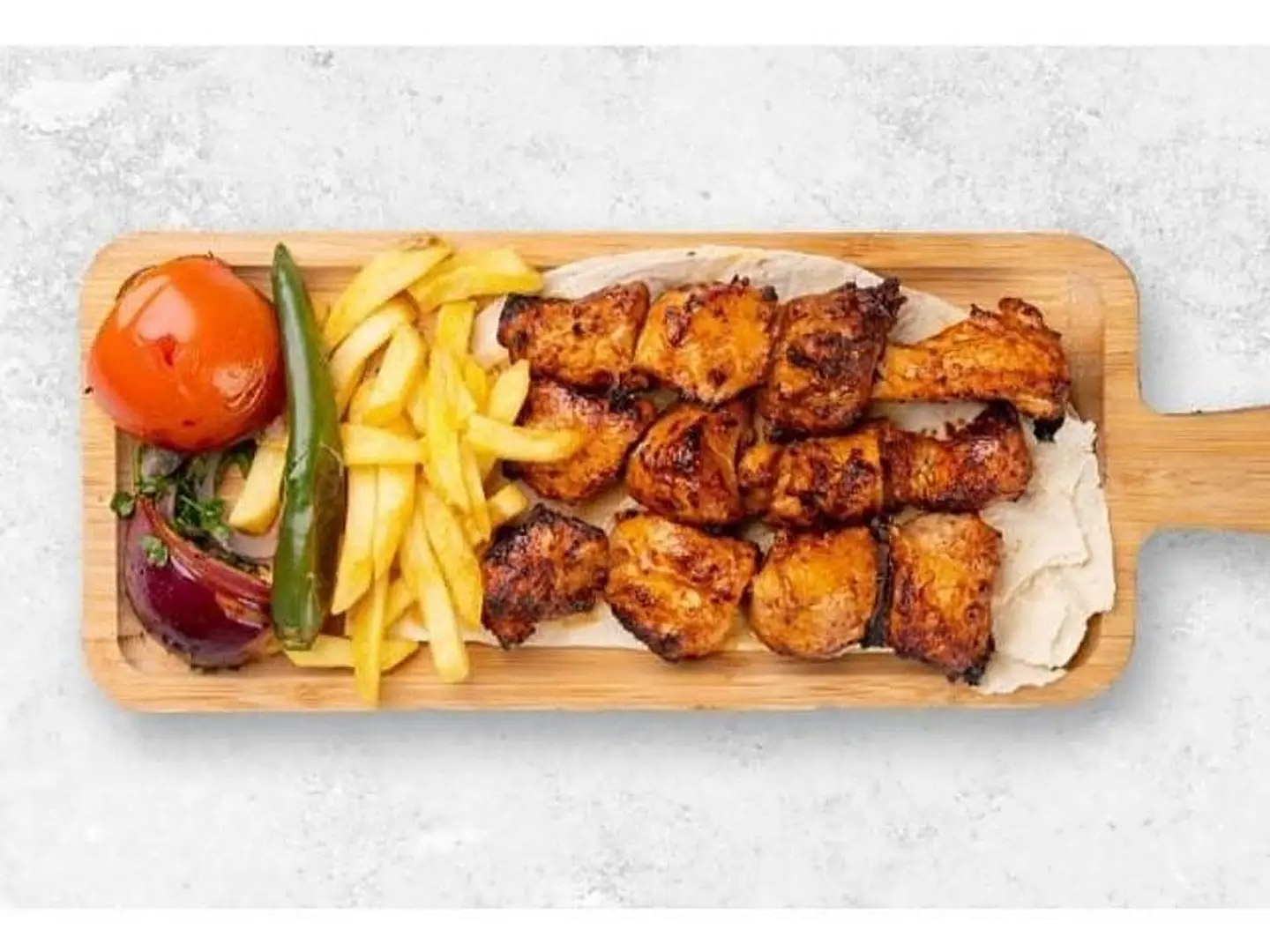 شيش طاووق بالعظم