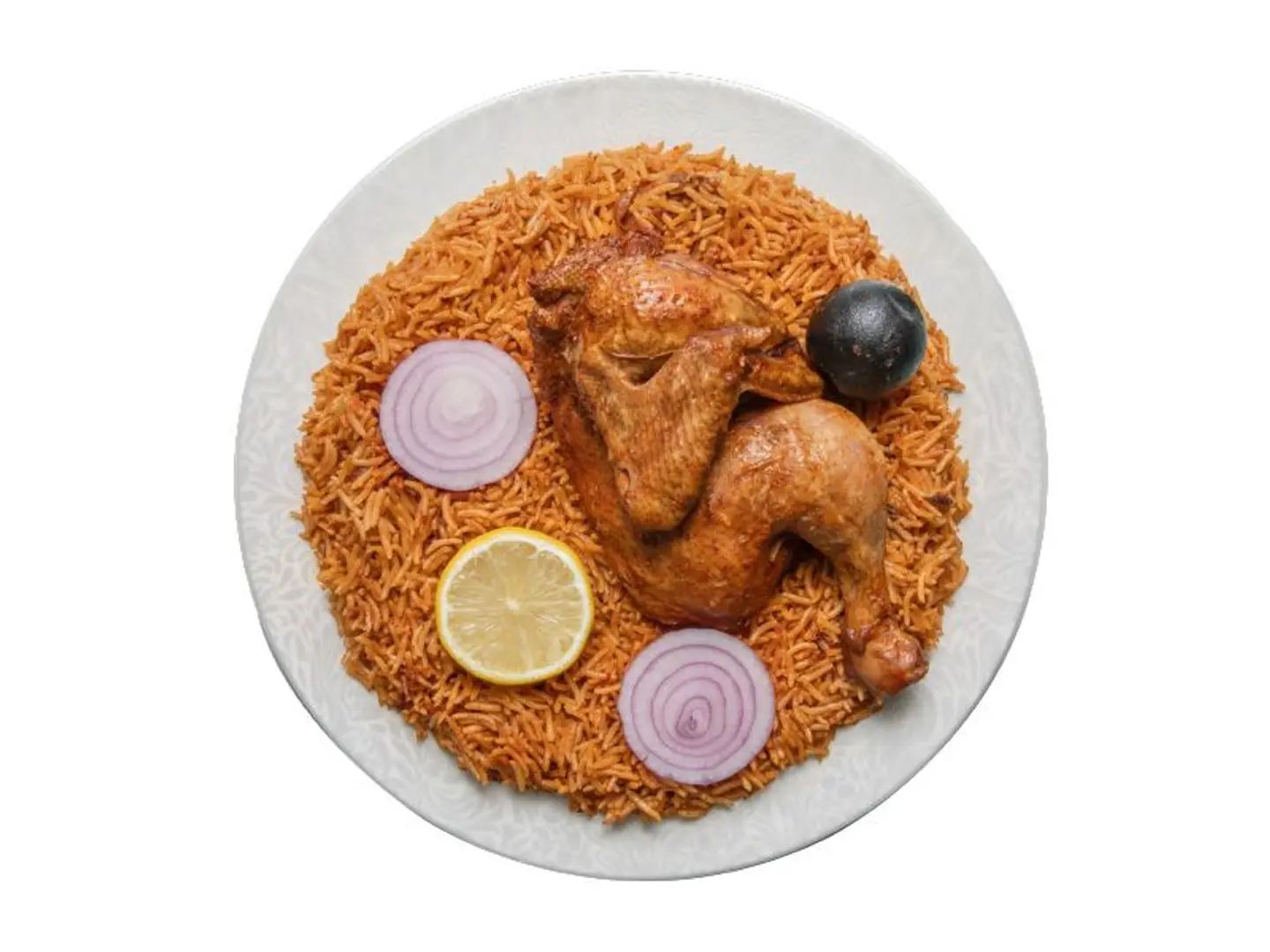 Half A Kozi Chicken With Rice