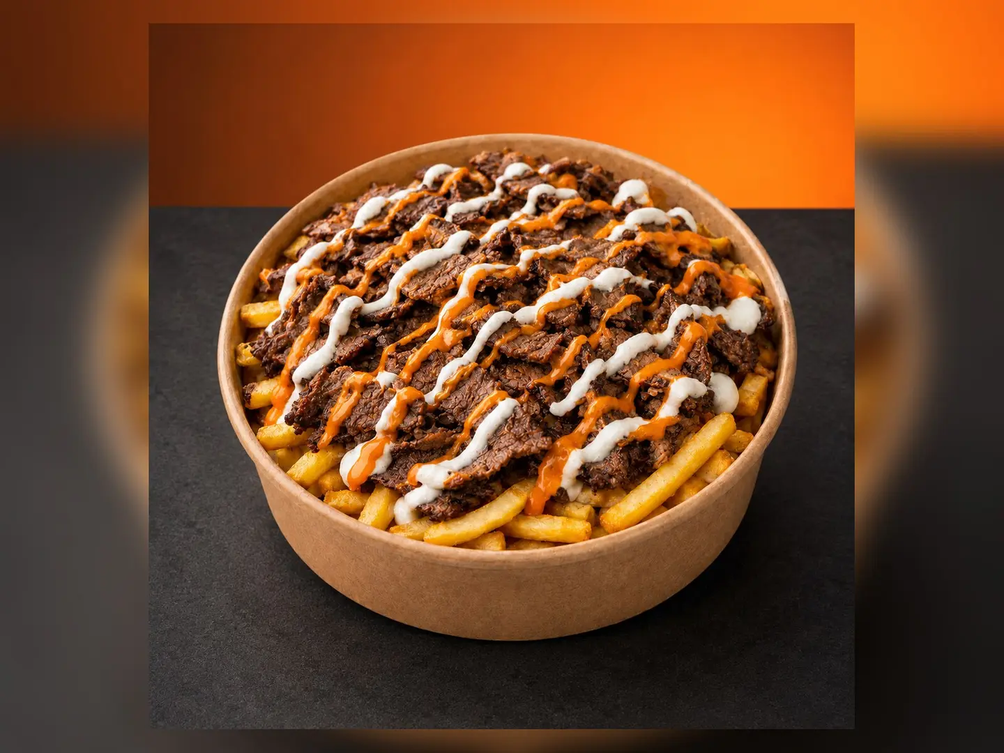 بطاطس شاورمايز - لحم