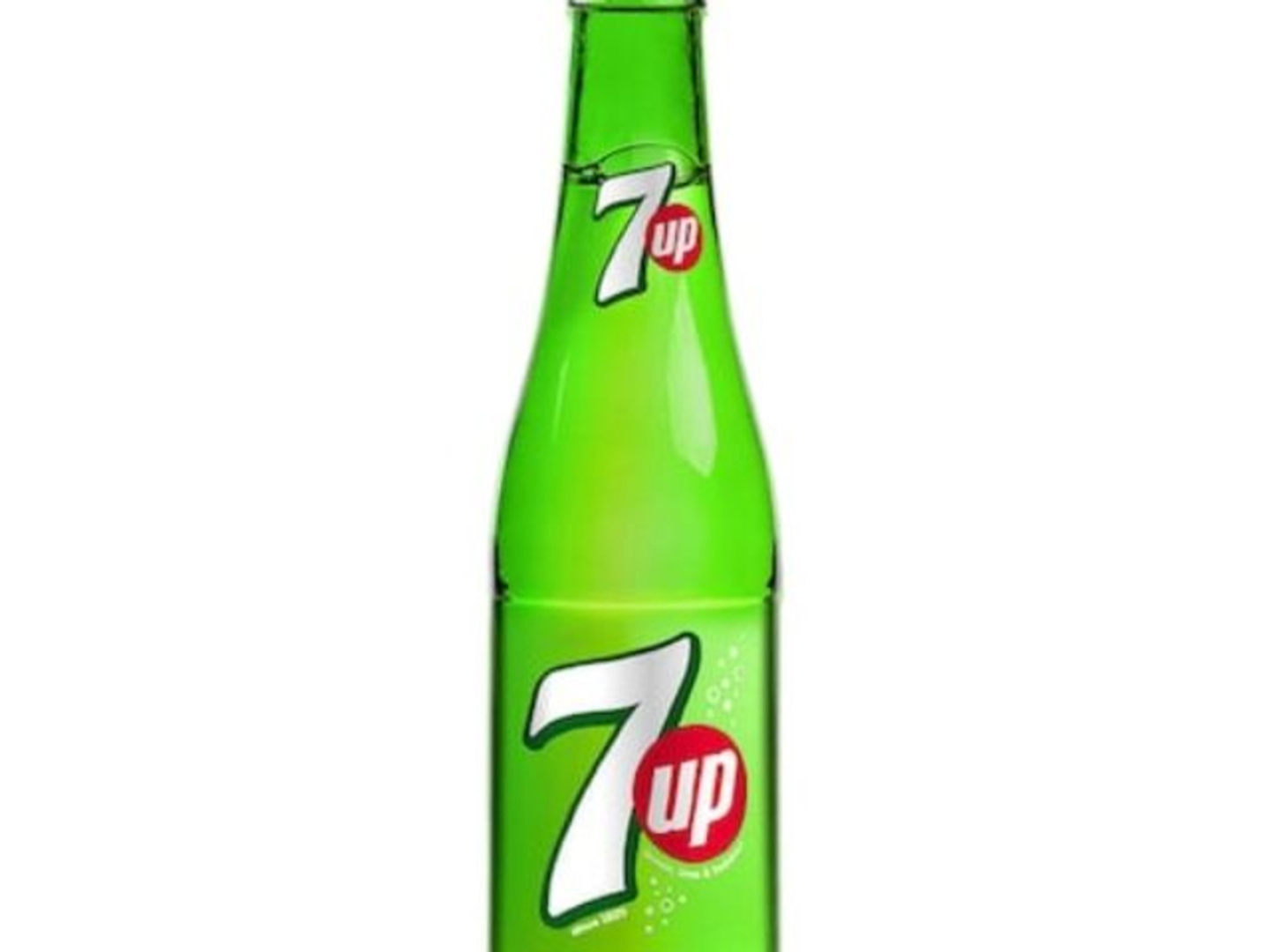 7 Up Glass Bottle