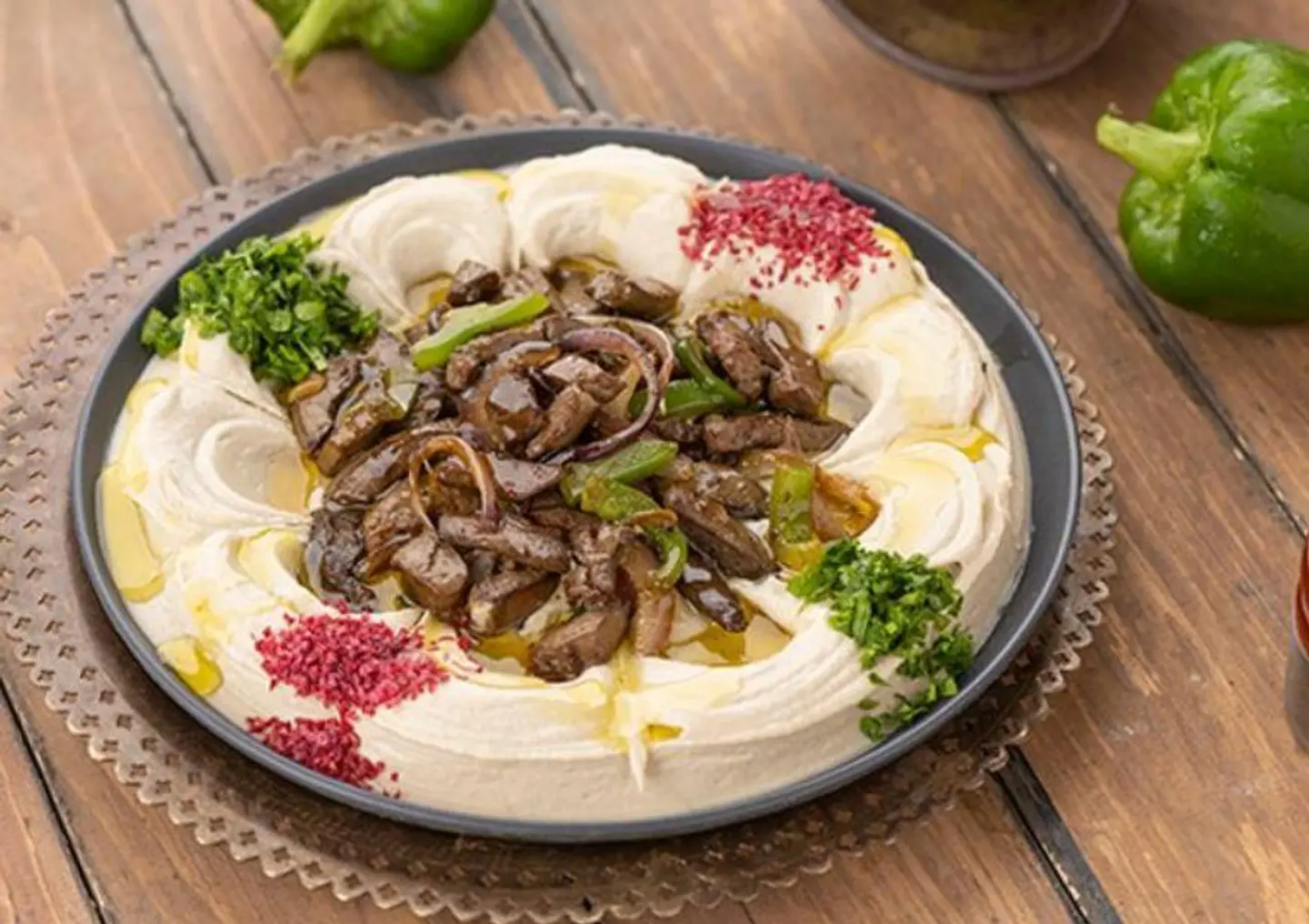 Chickpea Liver Plate