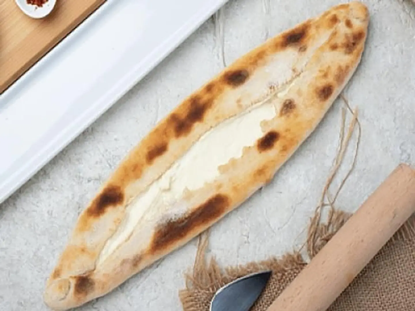 فطيرة جبن سائل