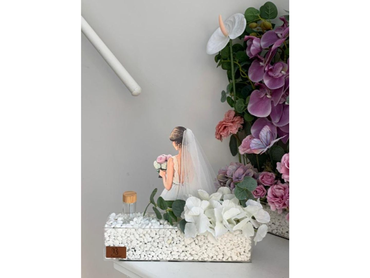 Acrylic Arrangement Bridal Gift