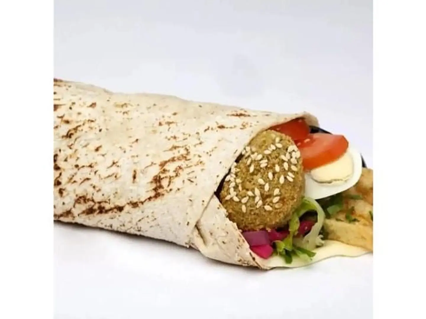 Falafel In Saj With Egg