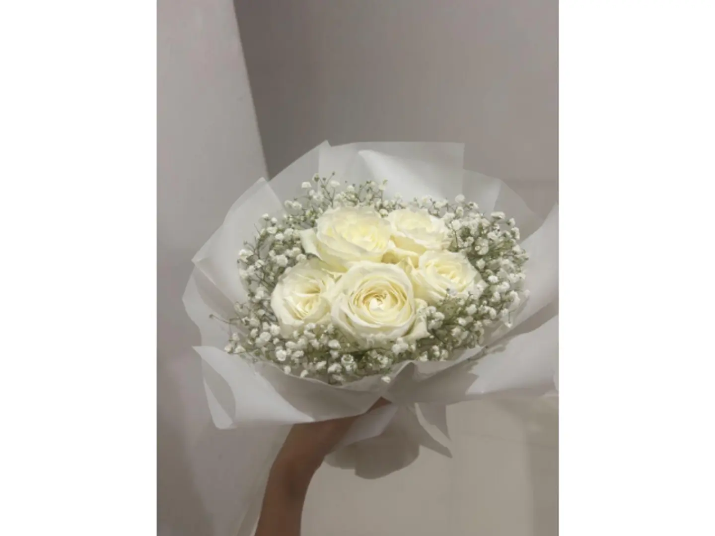 باقه ابيض صغيره