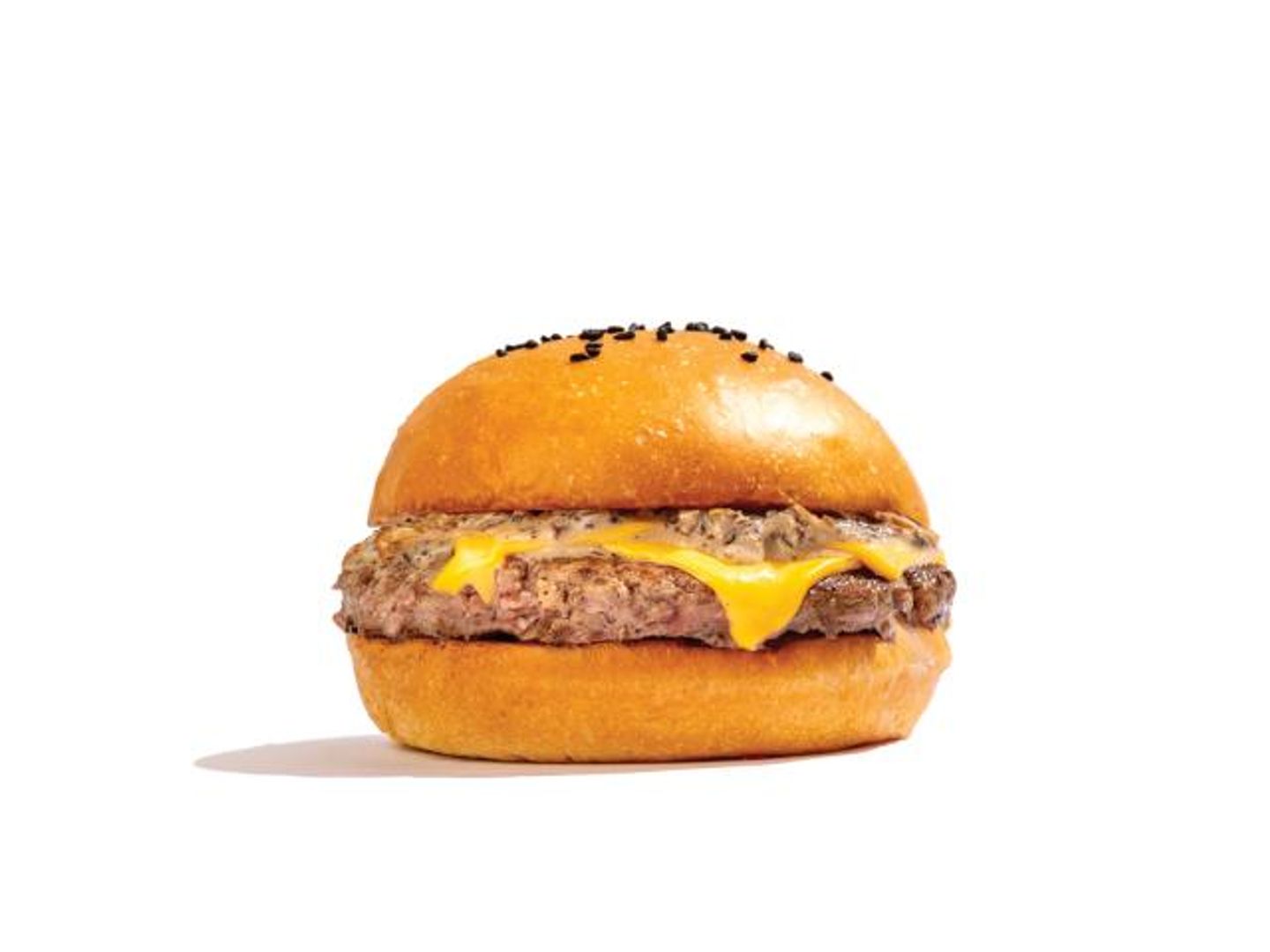 Smash Burger With Fries