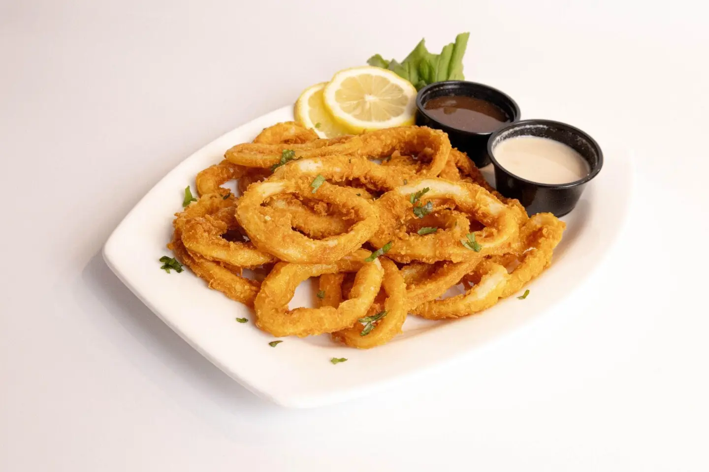 الحبار الجاف مقلي