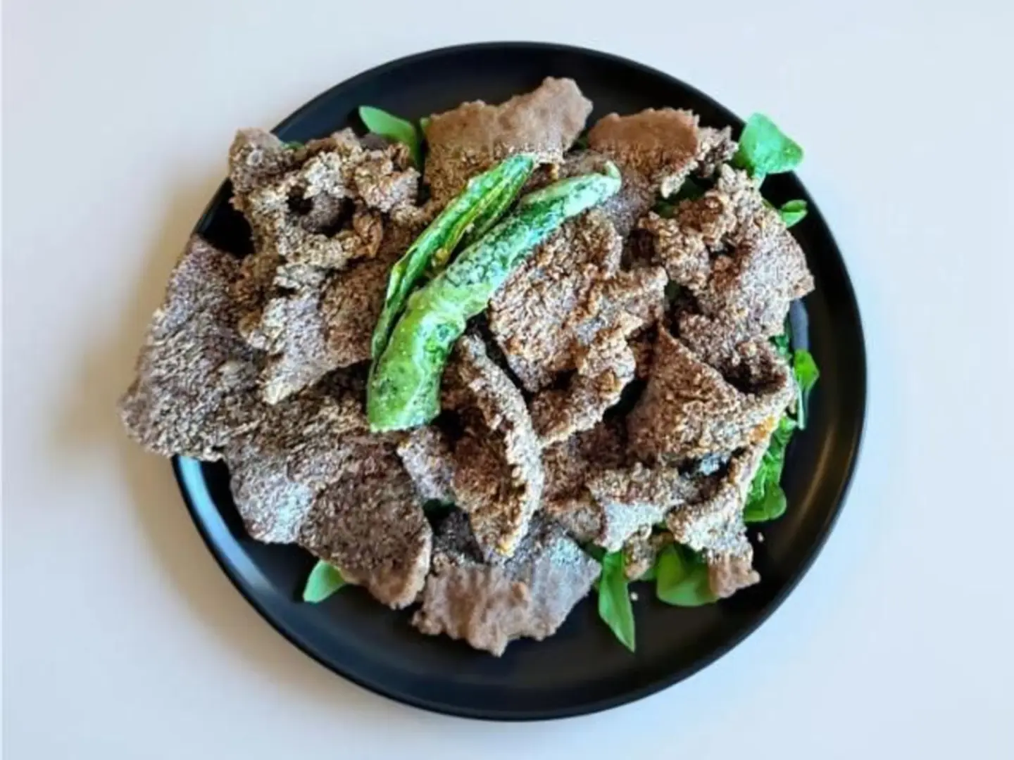 طبق كبده وسجق باللية