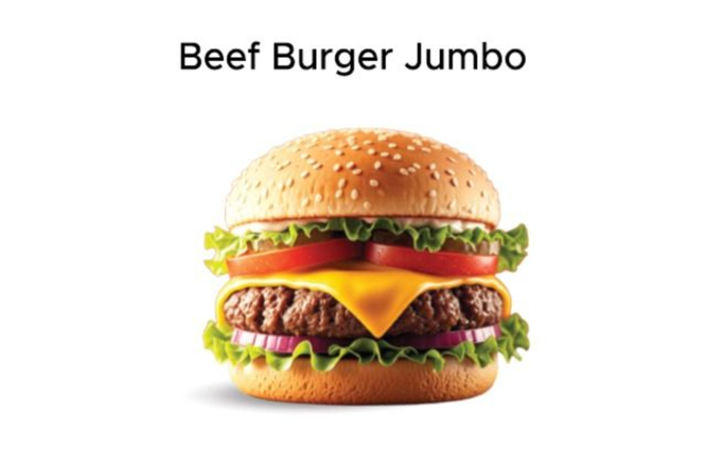 Jumbo Beef Burger