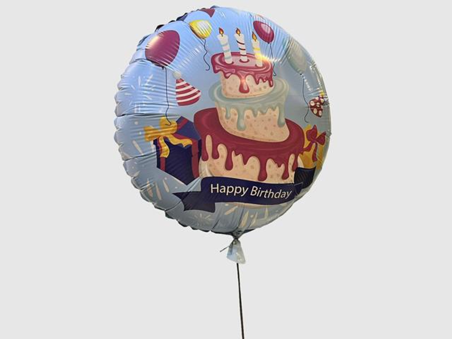 بالون Happy Birthday ازرق