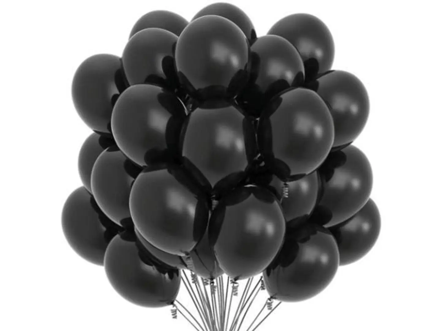 20 بالون اسود