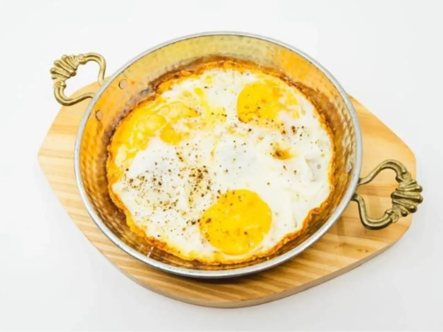 Sunny Side Up Eggs With Cheese