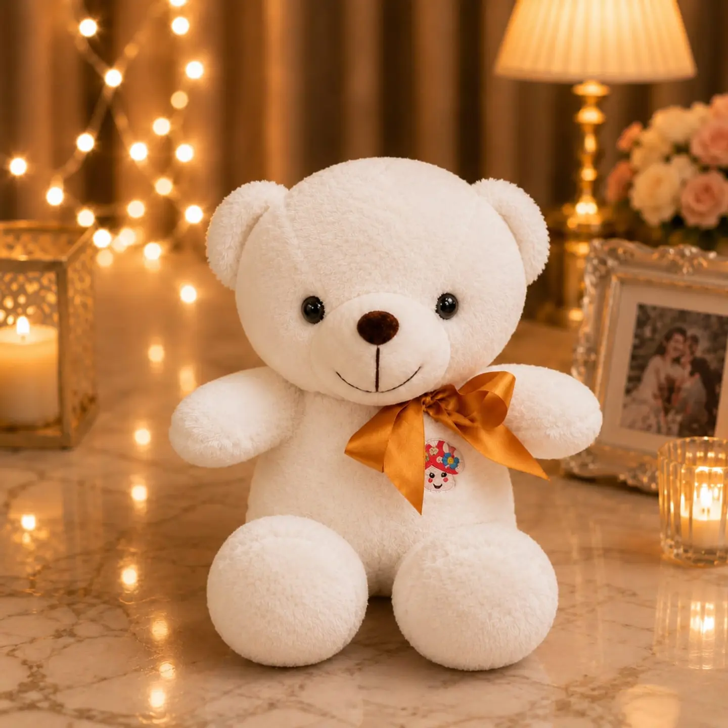 Teddy Bear With Roses 15