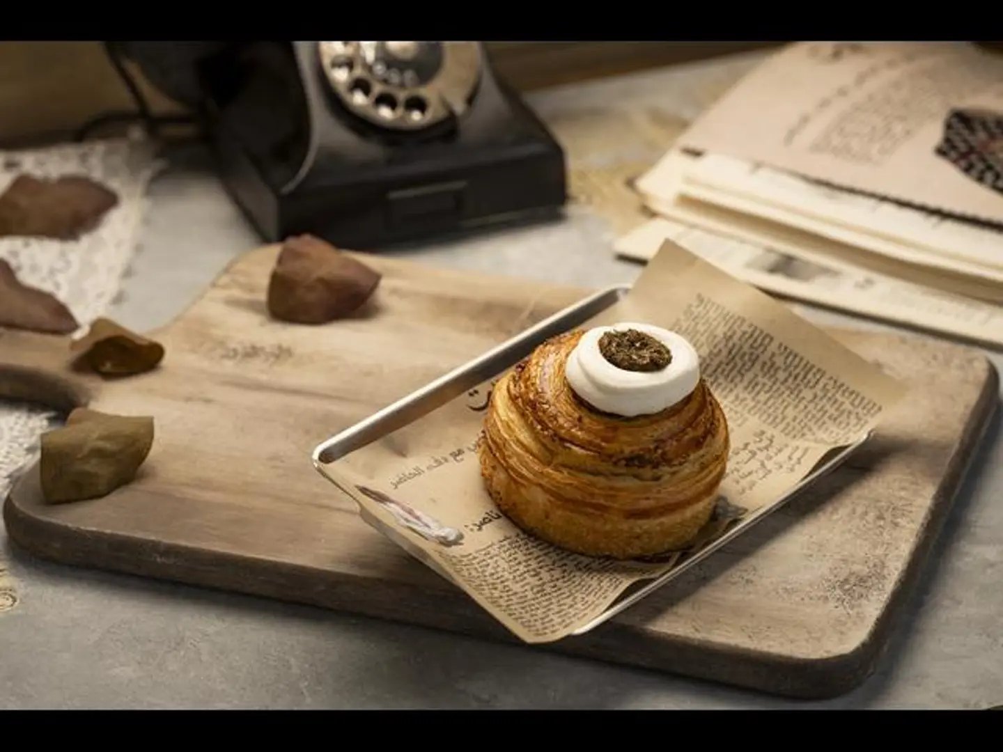 دانيش رولات الكراميل بالتمر