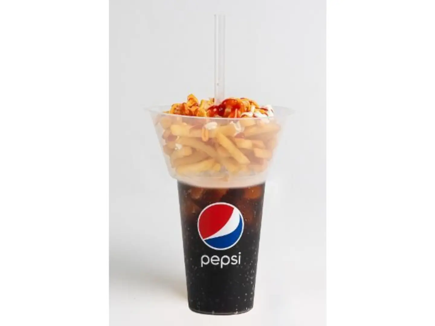 Dynamite Shrimp Fries With Pepsi