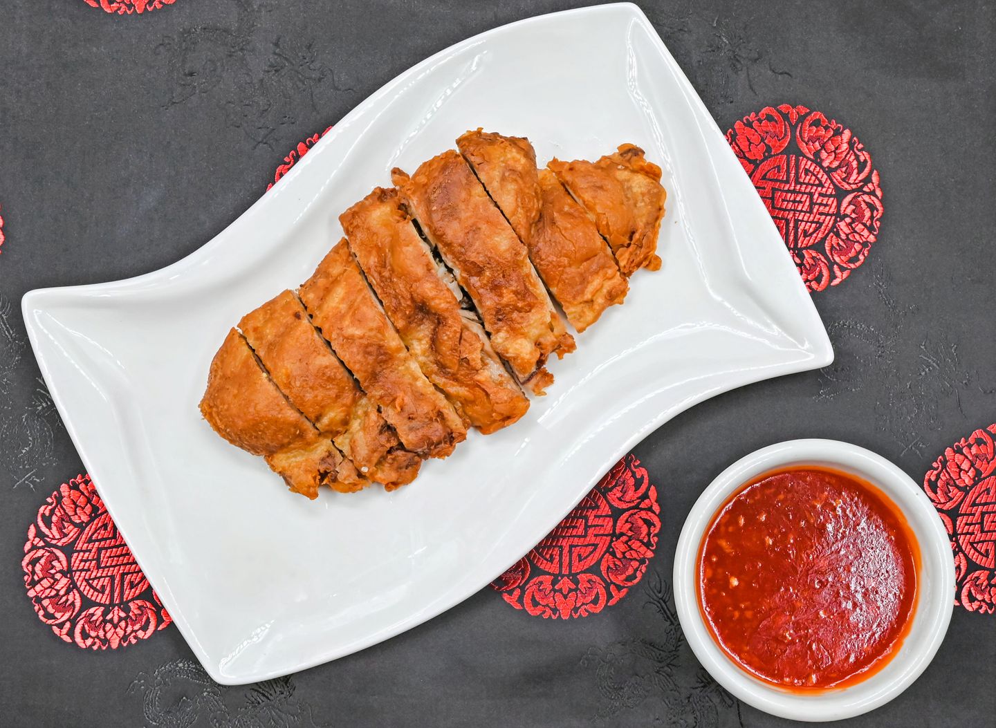 Fried Duck With Duck Sauce