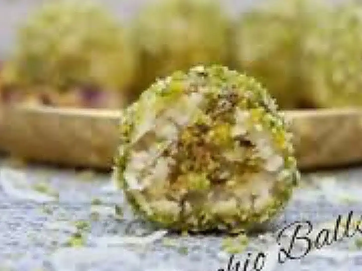Pistachio Balls