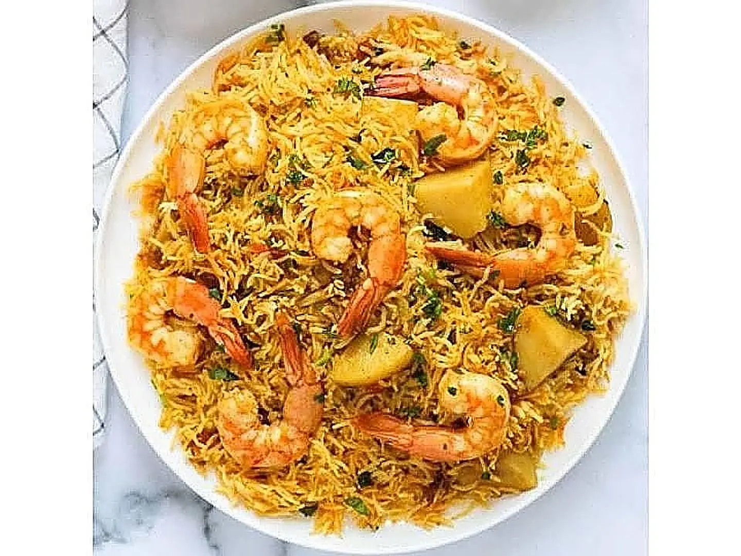 Shrimp Biryani