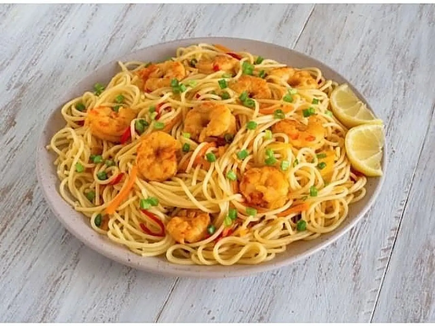 Schezwan Prawn Noodles