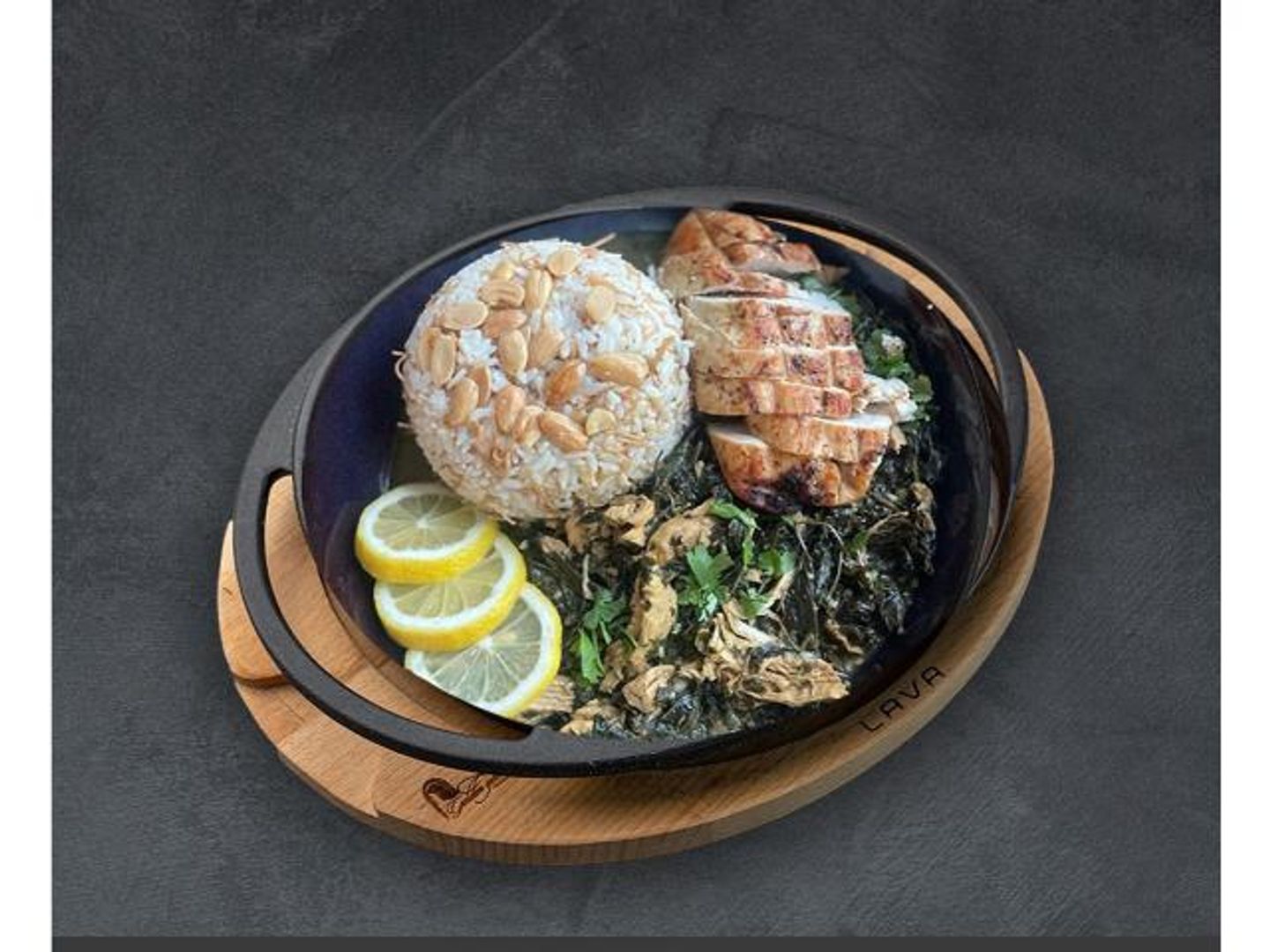 Mulukhiyah Chicken Shamyah And Rice