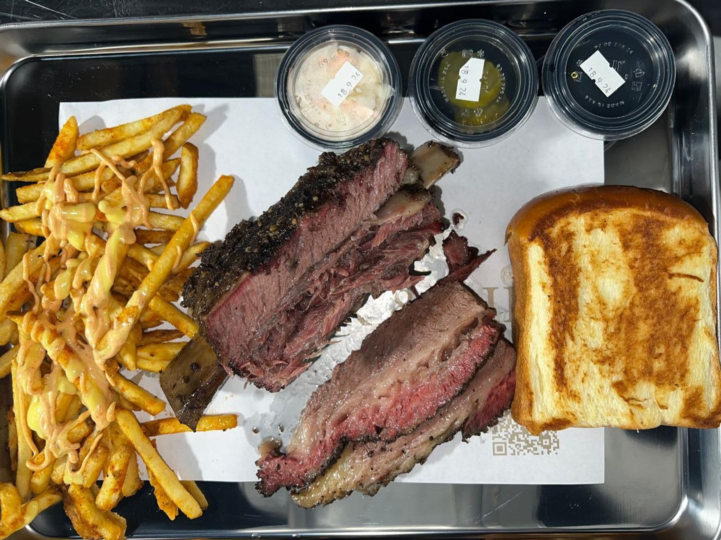 Tex Mex (Ribs + 2 Brisket Slices)
