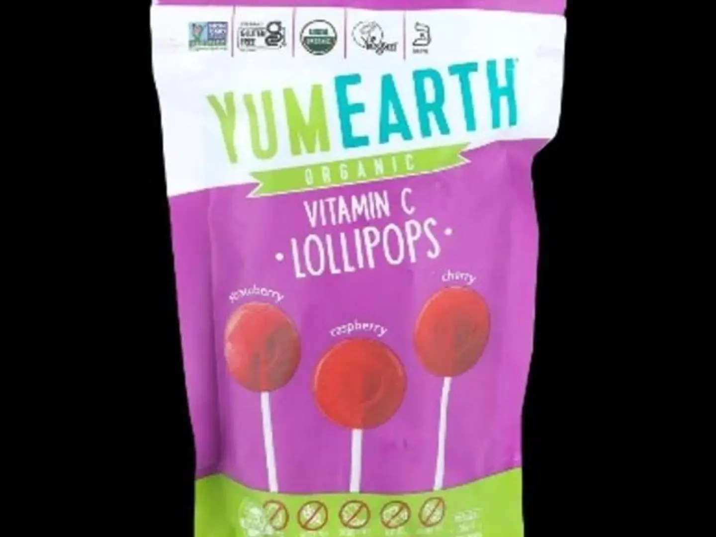 Purple Organic Lollipop