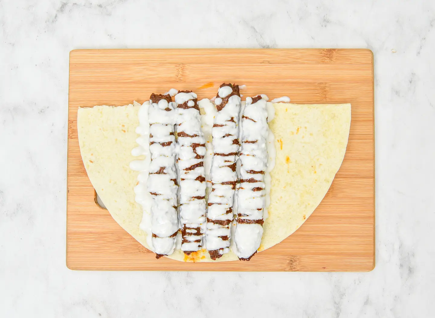Meat Kebab With Tahini