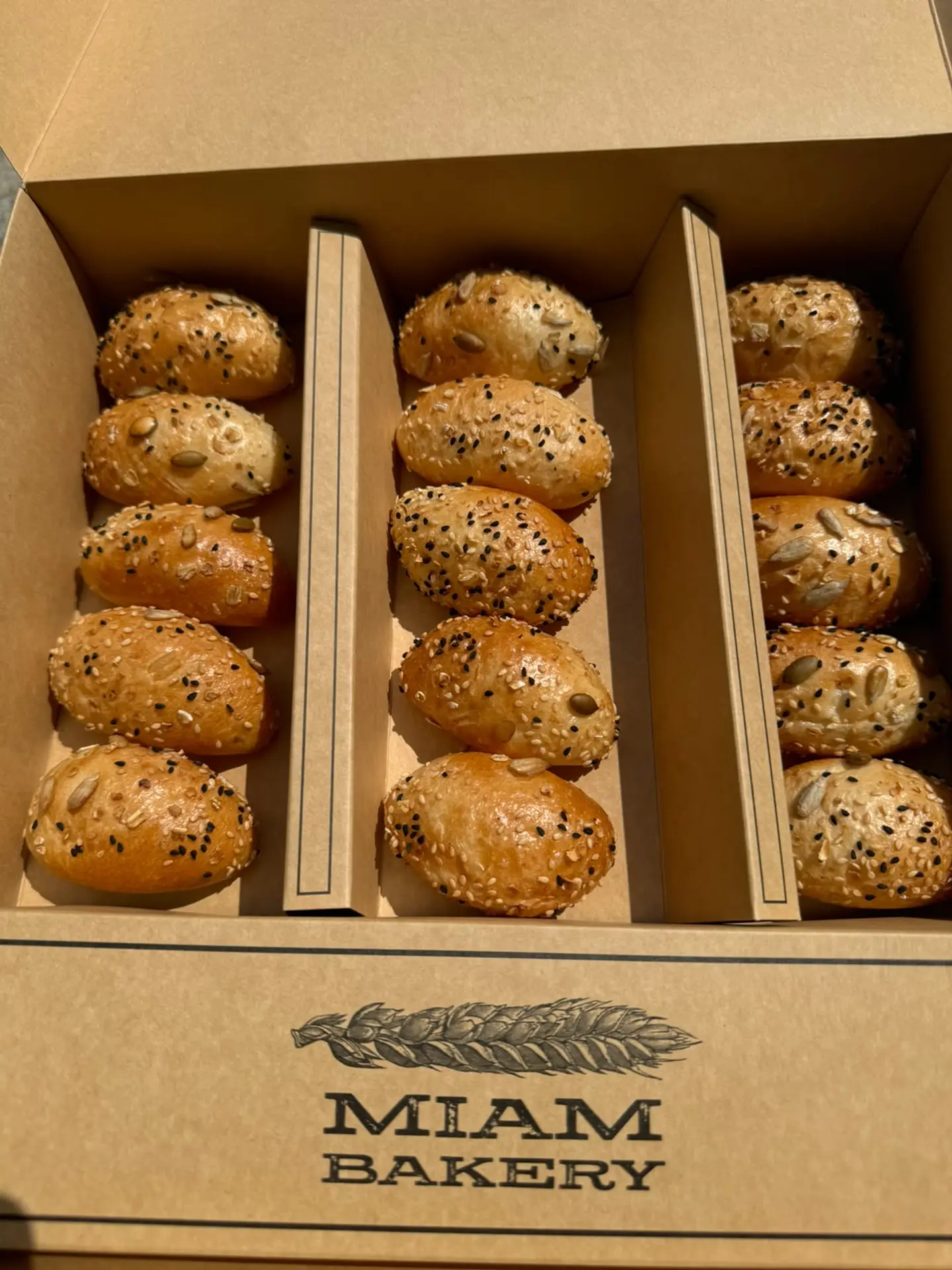 Mini Sandwich Multigrain Baguette Mix